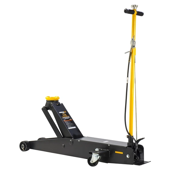 Omega Hydraulic Long Chassis Service Jack - Black, 5 Ton Capacity (22051C)