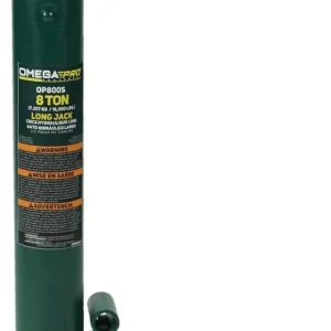 Omega Hydraulic Long Ram Jack With Flat Base - 8 Ton Capacity (OP800S)