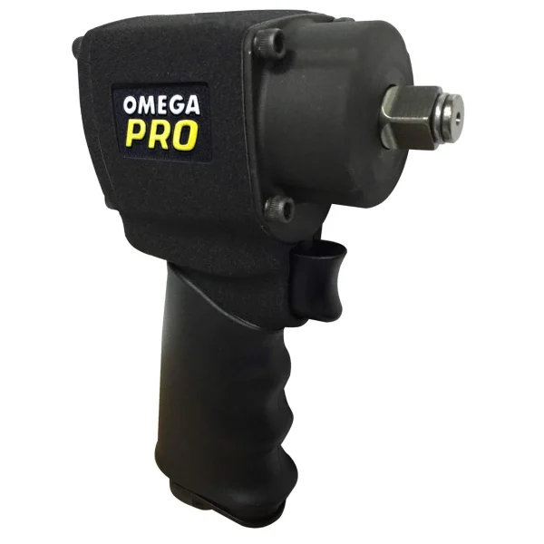 Omega Mini Light Weight Air Impact Wrench - 1/2" Drive, 500 Ft/Lb (82001)
