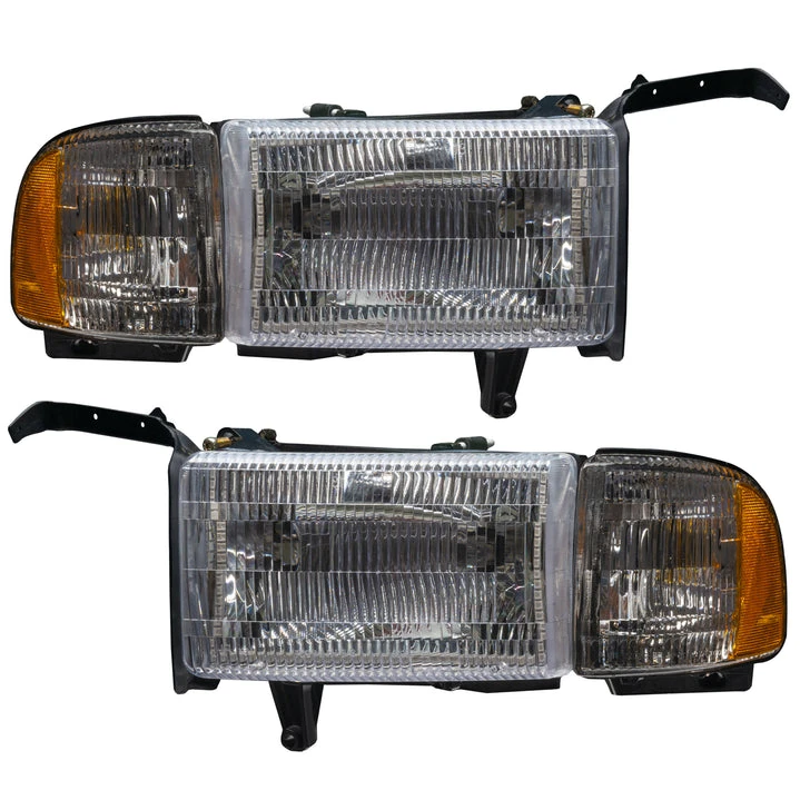 Oracle Lighting 1994-2002 Dodge Ram Pre-Assembled LED Halo Headlights (8167-001, 8167-330, 8167-333, 8167-334, 8167-335, 8167-504)