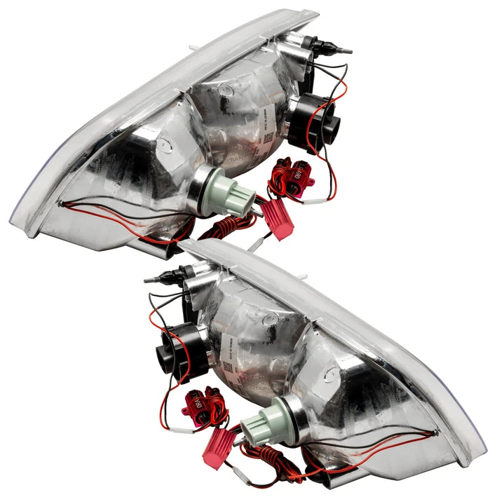 Oracle Lighting 1998-2011 Ford Crown Victoria Pre-Assembled LED Halo Halogen Headlights - (Chrome Housing) (7724-001, 7724-330, 7724-333, 7724-334, 7724-335, 7724-504) — product image 4