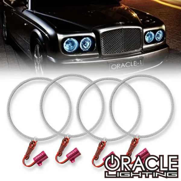 Oracle Lighting 1999-2006 Bentley Arnage LED Headlight Halo Kit (2210-001, 2210-003, 2210-330, 2210-333, 2210-334, 2210-335, 2210-504)