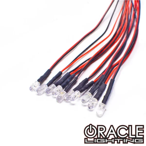 Oracle Lighting 1W 3mm Single Wired LED Compact High-Intensity (5404-001, 5404-002, 5404-003, 5404-004, 5404-005)