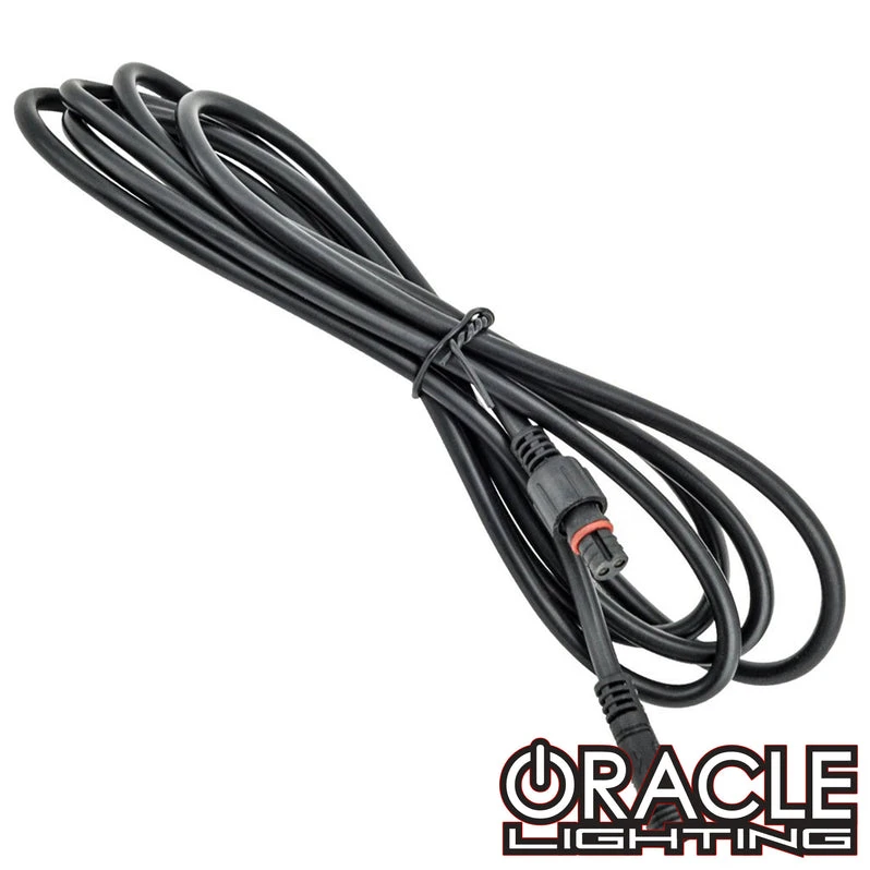 Oracle Lighting 2 Pin 6ft Extension Cable Single Color Wheel Rings & Rock Lights (5845-504)