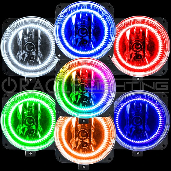 Oracle Lighting 2000-2002 Lincoln LS LED Halo Fog Lights (1155-001, 1155-004, 1155-333) — product image 2