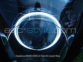 Oracle Lighting 2000-2015 Suzuki Hayabusa LED Motorcycle Headlight Halo Kit (2615-330, 2615-334) — product image 3