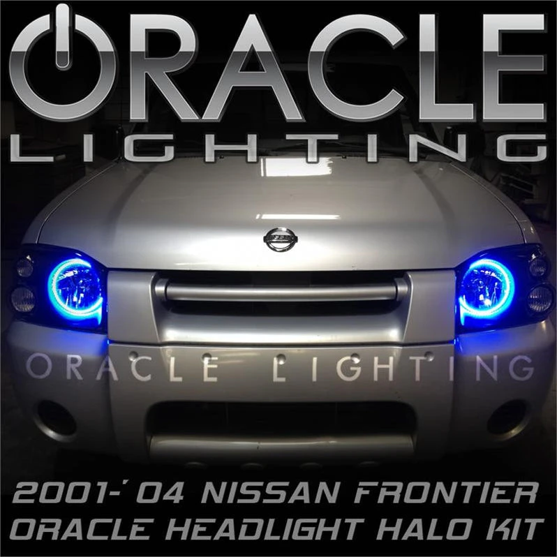 Oracle Lighting 2001-2004 Nissan Frontier LED Halo Headlight Kit (2698-001, 2698-003, 2698-330, 2698-333, 2698-334, 2698-335, 2698-504) — product image 2