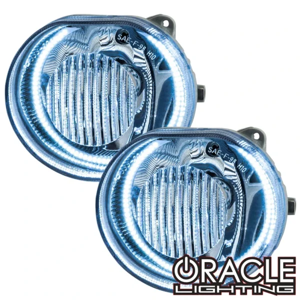 Oracle Lighting 2002-2004 Jeep Liberty Pre-Assembled LED Halo Fog Lights (7072-001, 7072-002, 7072-333)