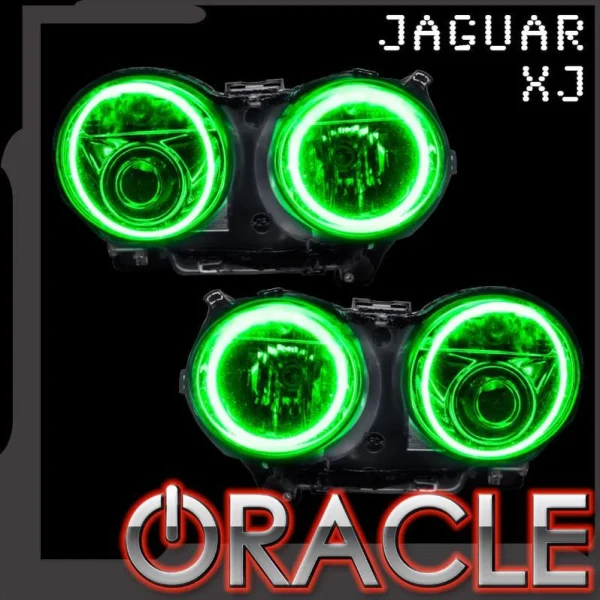 Oracle Lighting 2003-2009 Jaguar XJ (X350) LED Headlight Halo Kit (3973-001, 3973-003, 3973-330, 3973-333, 3973-334, 3973-335, 3973-504)