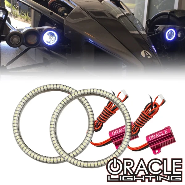 Oracle Lighting 2003-2018 Ariel Atom Surface Mount LED Headlight Halo Kit (1338-001, 1338-330)