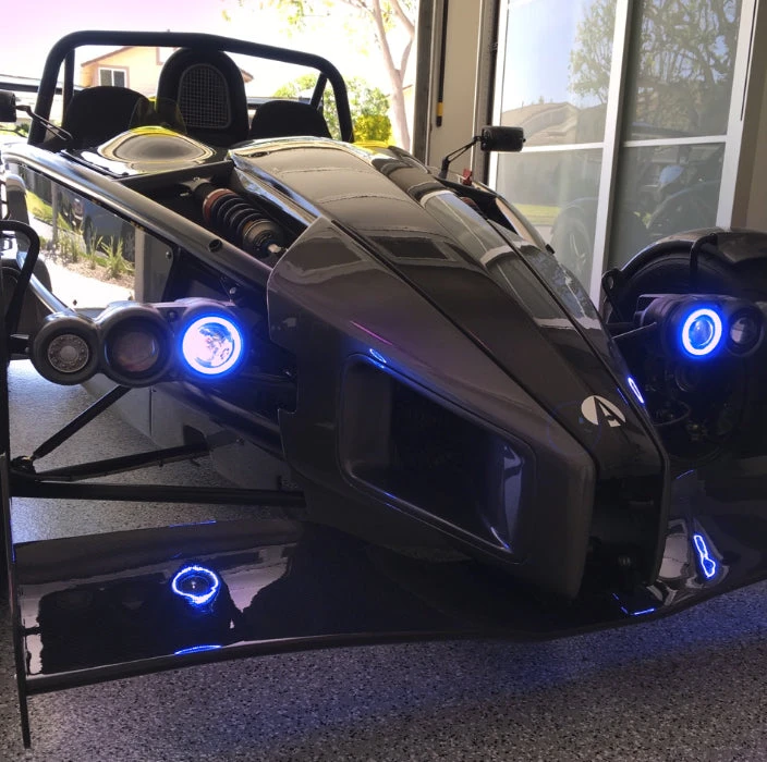 Oracle Lighting 2003-2018 Ariel Atom Surface Mount LED Headlight Halo Kit (1338-001, 1338-330) — product image 3