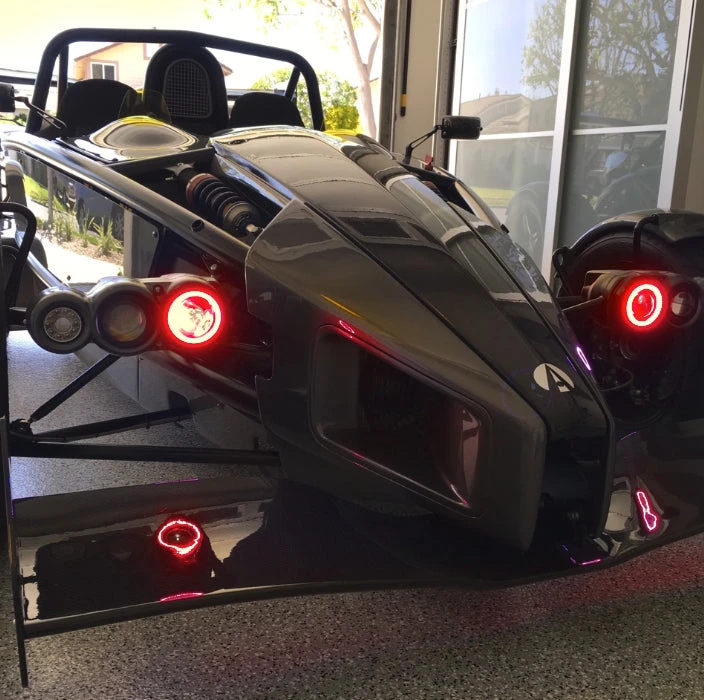 Oracle Lighting 2003-2018 Ariel Atom Surface Mount LED Headlight Halo Kit (1338-001, 1338-330) — product image 4