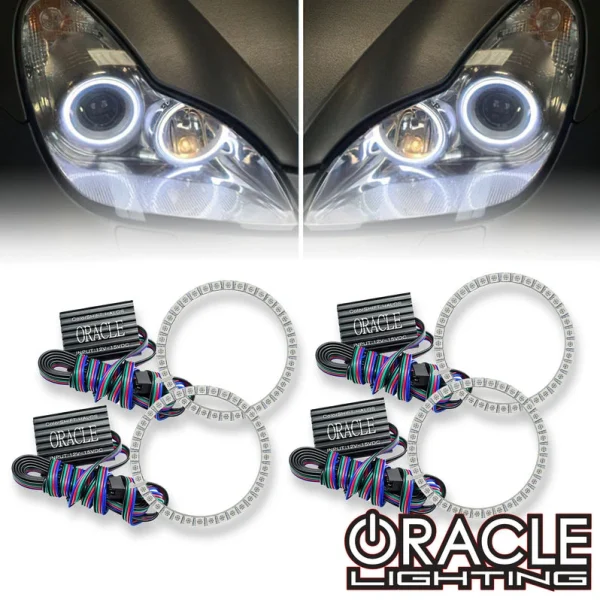 Oracle Lighting 2004-2010 Mercedes CLS W219 LED Halo Kit (2670-001, 2670-002, 2670-003, 2670-004, 2670-330, 2670-333, 2670-334, 2670-335, 2670-504)