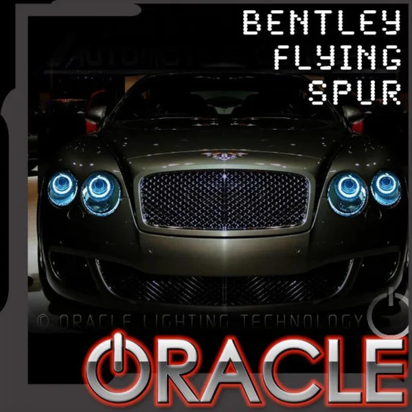 Oracle Lighting 2004-2014 Bentley Flying Spur Headlight Halo Kit (2212-001, 2212-002, 2212-003, 2212-005, 2212-007, 2212-330, 2212-333, 2212-334, 2212-335, 2212-504)