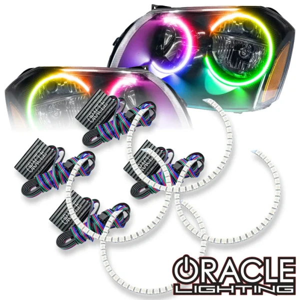 Oracle Lighting 2005-2007 Dodge Magnum LED Headlight Halo Kit (2231-330, 2231-333, 2231-334, 2231-335, 2231-504)