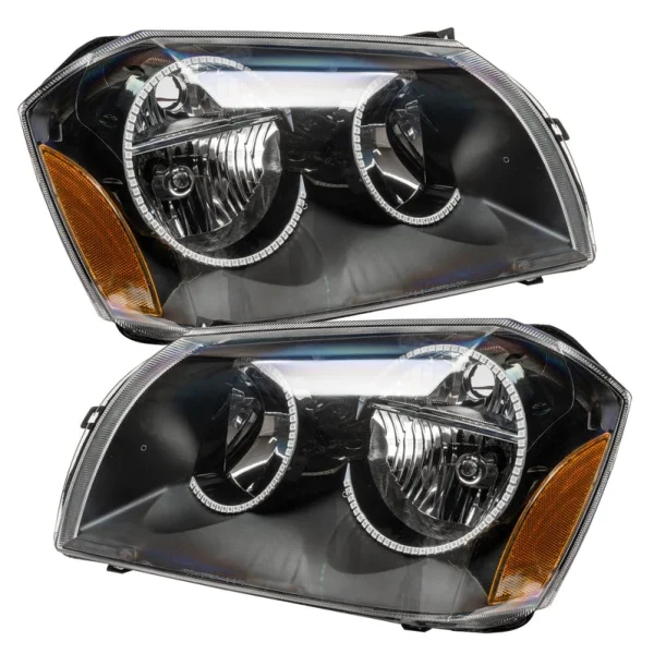 Oracle Lighting 2005-2007 Dodge Magnum Pre-Assembled LED Halo Headlights - (Black Housing) (7156-330, 7156-333, 7156-334, 7156-335, 7156-504)