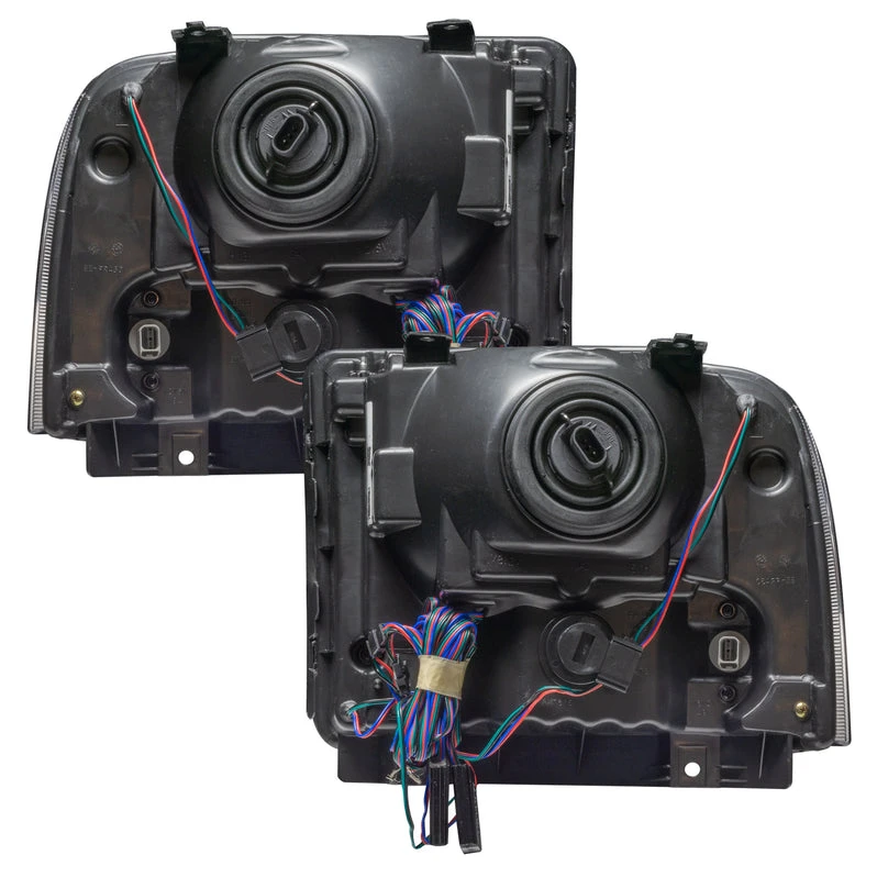 Oracle Lighting 2005-2007 Ford F-250/350 Superduty Pre-Assembled LED Halo Headlights - (Chrome Housing) (7160-001, 7160-330, 7160-333, 7160-334, 7160-335, 7160-504) — product image 3
