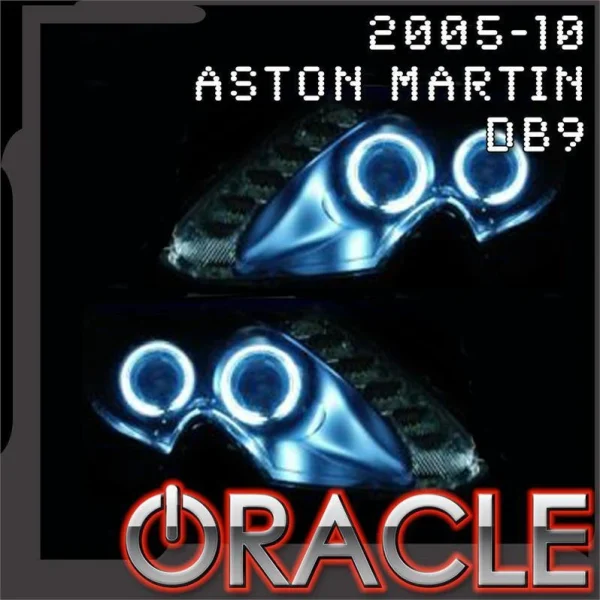Oracle Lighting 2005-2010 Aston Martin DB9 LED Headlight Halo Kit (2209-001, 2209-330, 2209-333, 2209-334, 2209-335, 2209-504)