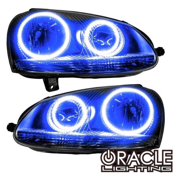 Oracle Lighting 2005-2010 Volkswagen Jetta LED Headlight Halo Kit (2297-001, 2297-003)