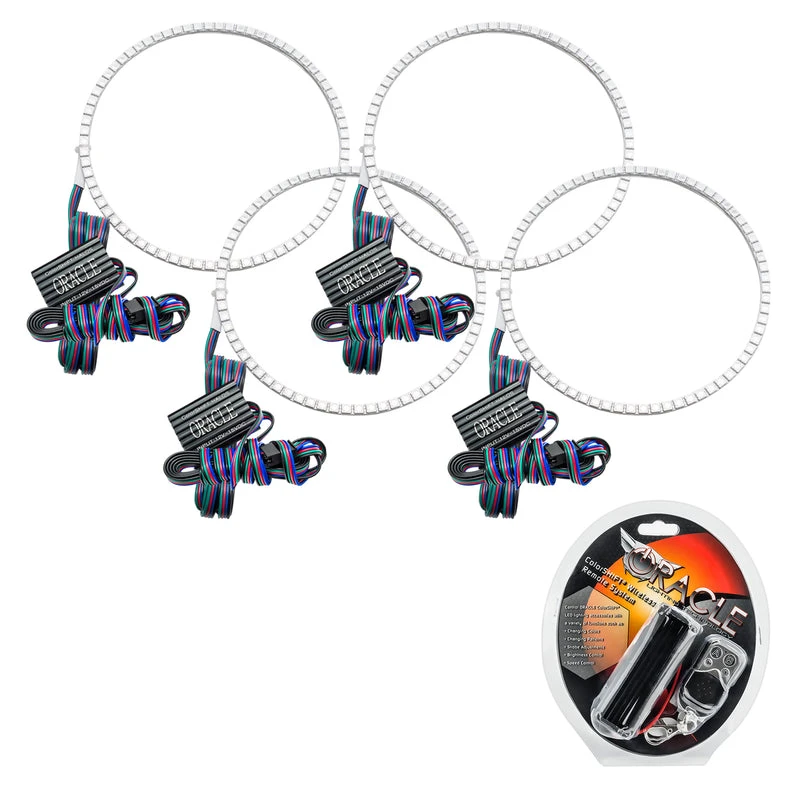 Oracle Lighting 2005-2010 Volkswagen Jetta LED Headlight Halo Kit (2297-001, 2297-003) — product image 4