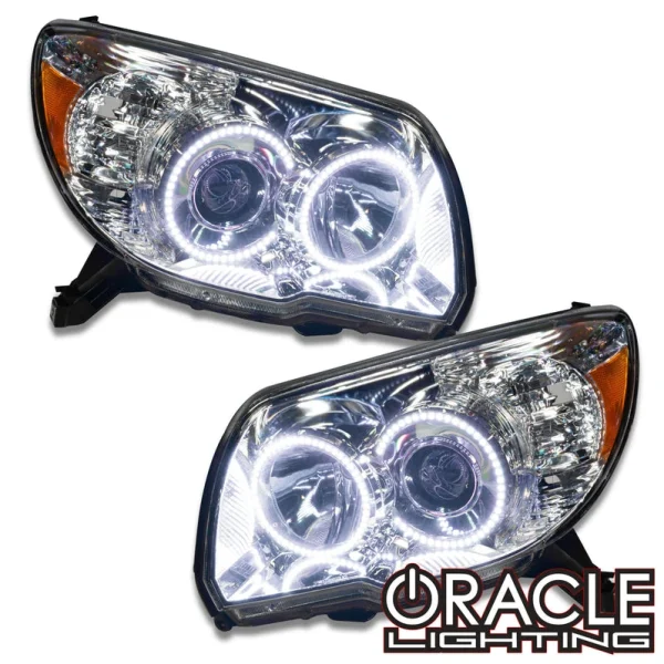 Oracle Lighting 2006-2009 Toyota 4-Runner Pre-Assembled LED Halo Headlights - Non HID (7089-001, 7089-003, 7089-330, 7089-333, 7089-334, 7089-335, 7089-504)