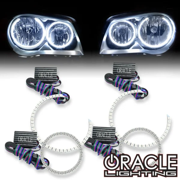 Oracle Lighting 2006-2011 BMW 1 Series LED Headlight Halo Kit (2630-001, 2630-003, 2630-330, 2630-333, 2630-334, 2630-335, 2630-504)