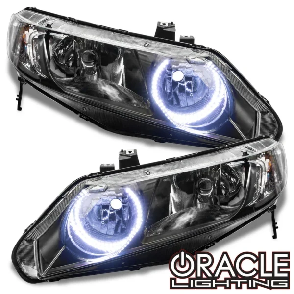 Oracle Lighting 2006-2011 Honda Civic Sedan LED Headlight Halo Kit (1333-001, 1333-002, 1333-007, 1333-330, 1333-333, 1333-334, 1333-335, 1333-504)