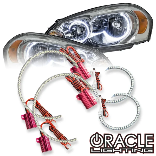 Oracle Lighting 2006-2013 Chevrolet Impala LED Headlight Halo Kit (2204-001, 2204-330, 2204-333, 2204-334, 2204-335, 2204-504)