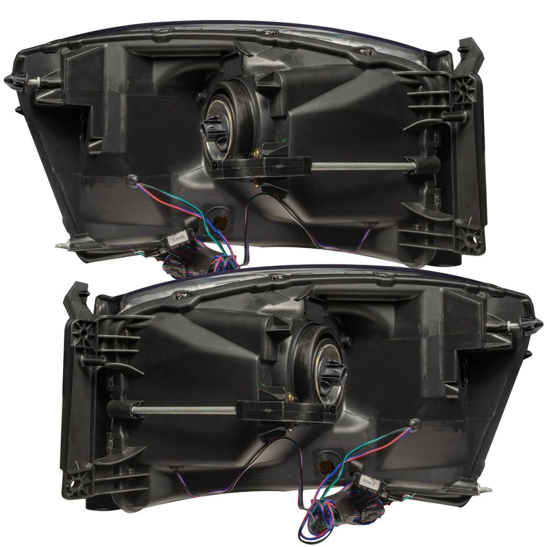 Oracle Lighting 2006 Dodge Ram Pre-Assembled LED Halo Headlights - (Chrome Housing) (7032-001, 7032-330, 7032-333, 7032-334, 7032-335, 7032-504) — product image 4