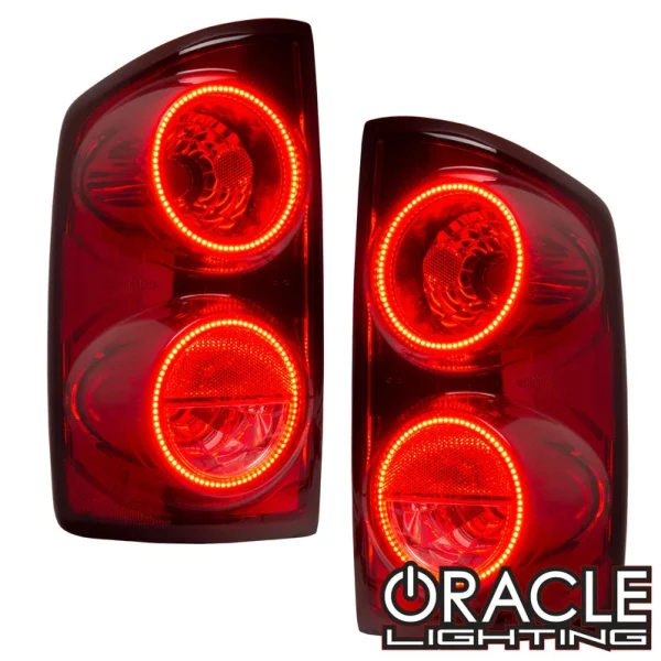 Oracle Lighting 2007-2008 Dodge Ram 1500/2500/3500 Pre-Assembled LED Halo Tail Lights (7035-001)
