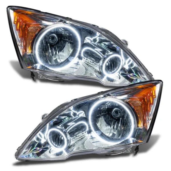 Oracle Lighting 2007-2011 Honda CRV Pre-Assembled LED Halo Headlights (7061-001)