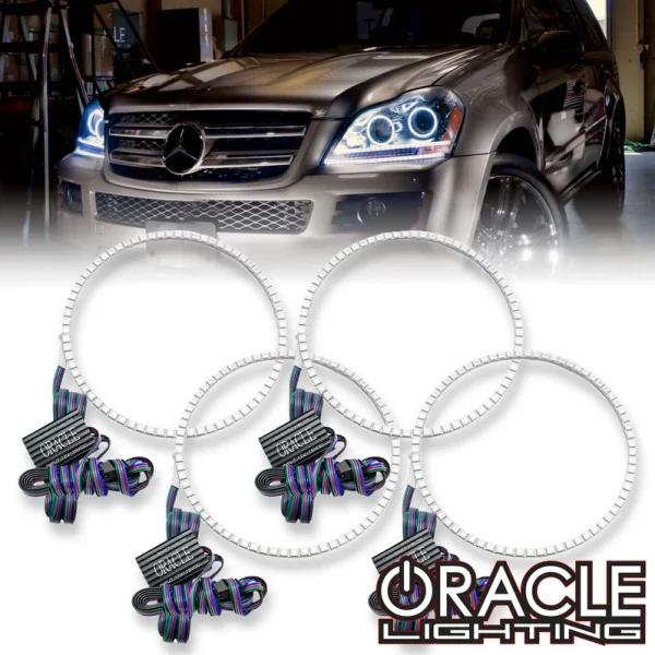 Oracle Lighting 2007-2012 Mercedes GL 450 LED Headlight Halo Kit (2367-001, 2370-002, 2370-003, 2370-004, 2370-330, 2370-333, 2370-334, 2370-335, 2370-504)
