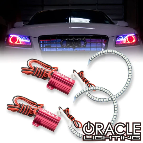 Oracle Lighting 2007-2013 Audi A5 LED Halo Headlight Kit (2351-001, 2351-003, 2351-330, 2351-333, 2351-334, 2351-335, 2351-504)
