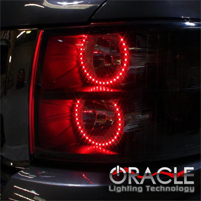 Oracle Lighting 2007-2013 GMC Sierra LED Headlight Halo Kit (Round Style) (2653-001, 2653-002, 2653-007, 2653-330, 2653-333, 2653-334, 2653-335, 2653-504) — product image 2