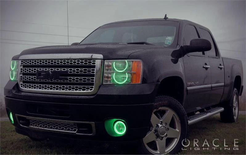 Oracle Lighting 2007-2013 GMC Sierra LED Headlight Halo Kit (Round Style) (2653-001, 2653-002, 2653-007, 2653-330, 2653-333, 2653-334, 2653-335, 2653-504) — product image 4