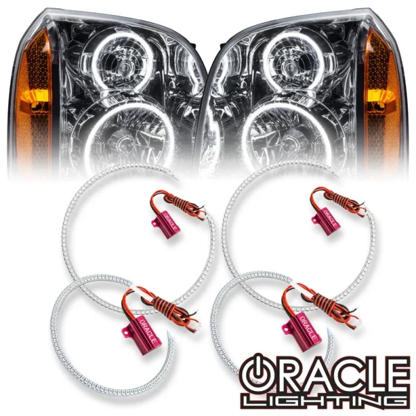 Oracle Lighting 2007-2014 GMC Yukon LED Headlight Halo Kit (2305-001, 2305-330, 2305-333, 2305-334, 2305-335, 2305-504)