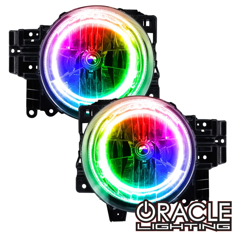 Oracle Lighting 2007-2014 Toyota FJ Cruiser Dynamic ColorSHIFT® Headlight Halo Kit (2519-332)