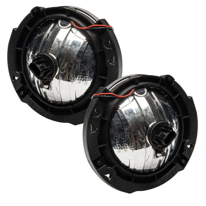 Oracle Lighting 2007-2016 Jeep Wrangler JK Pre-Assembled LED Halo Headlights (7079-001, 7079-330, 7079-333, 7079-334, 7079-335, 7079-504) — product image 3