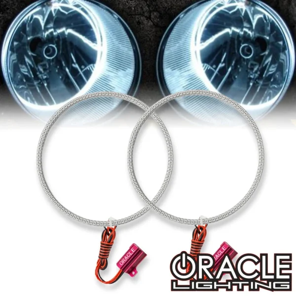 Oracle Lighting 2007-2017 Jeep Patriot LED Halo Headlight Kit (2688-001, 2688-330, 2688-333, 2688-334, 2688-335, 2688-504)