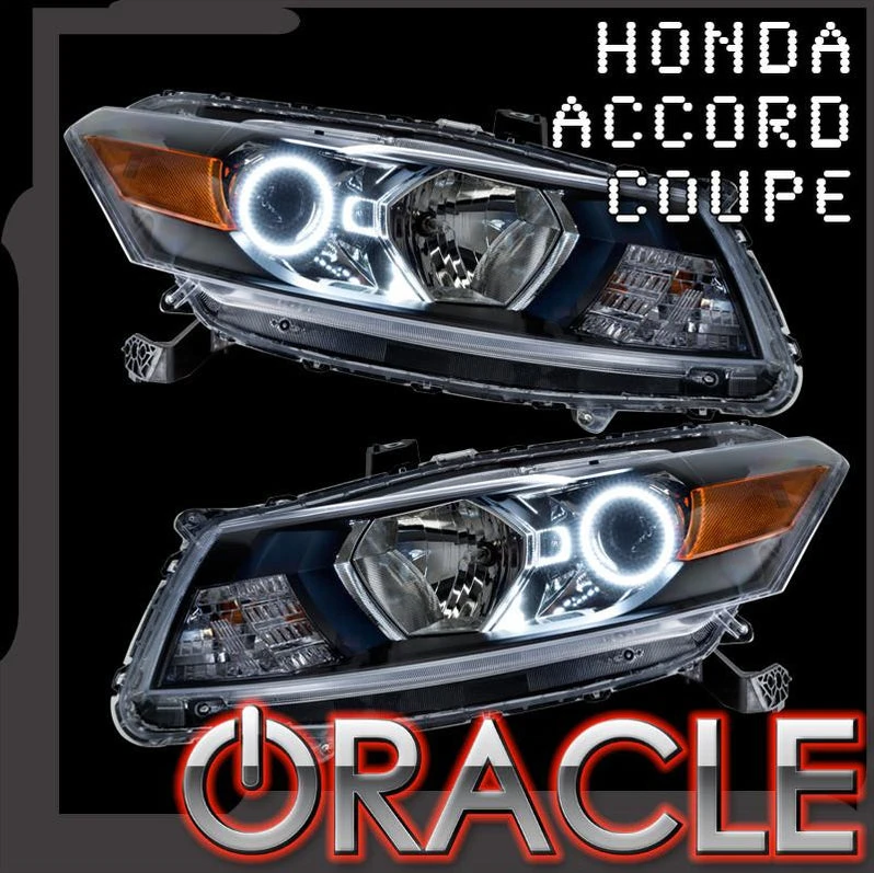 Oracle Lighting 2008-2010 Honda Accord Coupe LED Headlight Halo Kit (2310-001, 2310-004, 2310-009, 2310-330, 2310-333, 2310-334, 2310-335, 2310-504)