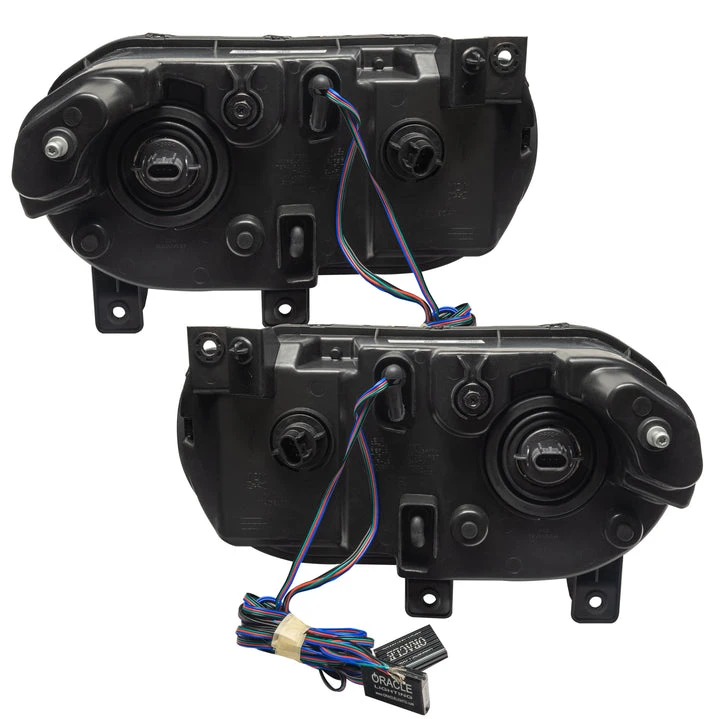 Oracle Lighting 2008-2014 Dodge Challenger Pre-Assembled LED Halo Headlights - (Non-HID) (7720-001, 7720-003, 7720-330, 7720-333, 7720-334, 7720-335, 7720-504) — product image 3