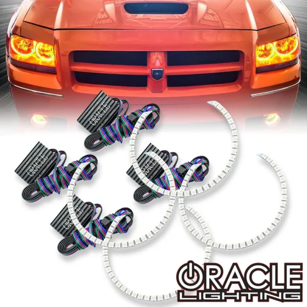 Oracle Lighting 2008 Dodge Magnum LED Headlight Halo Kit (2232-330, 2232-333, 2232-334, 2232-335, 2232-504)