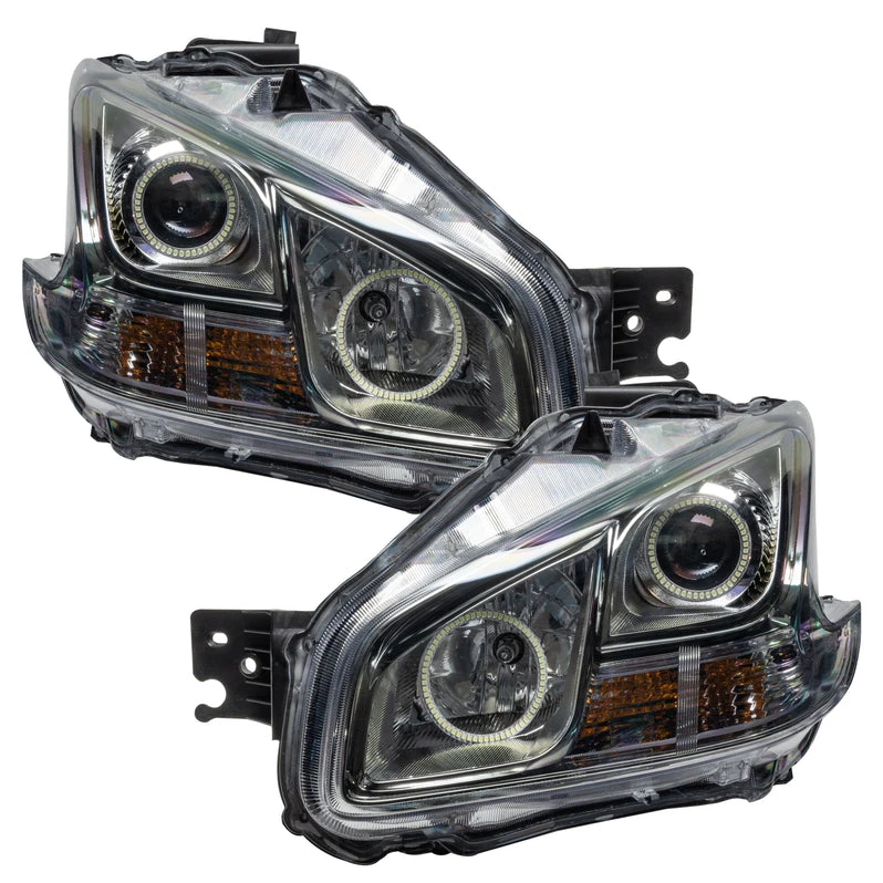 Oracle Lighting 2009-2013 Nissan Maxima Non-HID Pre-Assembled LED Halo Headlights - (Chrome Housing) (7177-001, 7177-330, 7177-333, 7177-334, 7177-335, 7177-504) — product image 2
