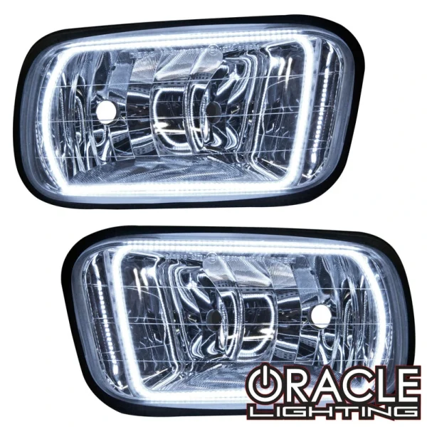 Oracle Lighting 2009-2016 Dodge Ram 1500 Pre-Assembled LED Halo Fog Lights - Non-Vertical (7099-001)