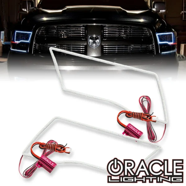 Oracle Lighting 2009-2018 RAM Sport (Quad) LED Headlight Halo Kit (2250-001, 2250-330, 2250-333, 2250-334, 2250-335, 2250-504)