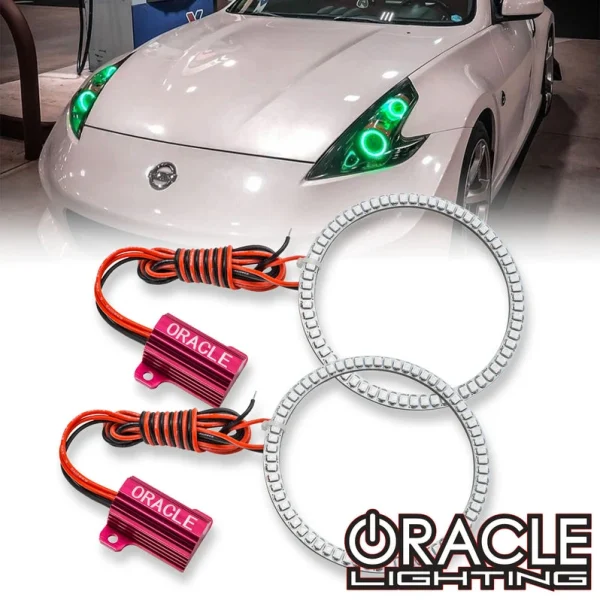 Oracle Lighting 2009-2021 Nissan 370Z LED Halo Headlight Kit Custom Fitment (2691-001, 2691-002, 2691-003, 2691-005, 2691-007, 2691-330, 2691-333, 2691-334, 2691-335, 2691-504)
