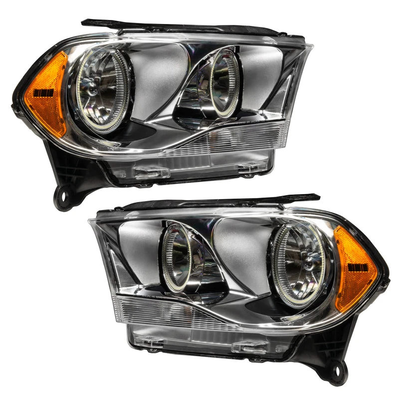 Oracle Lighting 2011-2013 Dodge Durango Non-HID Pre-Assembled LED Halo Headlights - (Chrome Housing) (7101-001, 7101-002, 7101-330, 7101-333, 7101-334, 7101-335, 7101-504) — product image 2