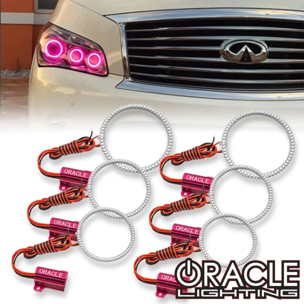 Oracle Lighting 2011-2013 Infiniti QX56 SMD Halo Headlight Kit (2350-001, 2350-003, 2350-330, 2350-333, 2350-334, 2350-335, 2350-504)