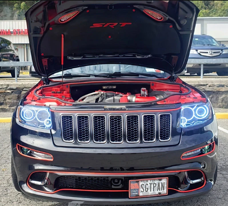 Oracle Lighting 2011-2013 Jeep Grand Cherokee LED Halo Headlight Kit (2336-001, 2336-002, 2336-007, 2336-330, 2336-333, 2336-334, 2336-335, 2336-504) — product image 4