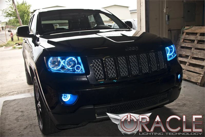 Oracle Lighting 2011-2013 Jeep Grand Cherokee LED Headlight Halo Kit (2627-001, 2627-330, 2627-333, 2627-334, 2627-335, 2627-504) — product image 3